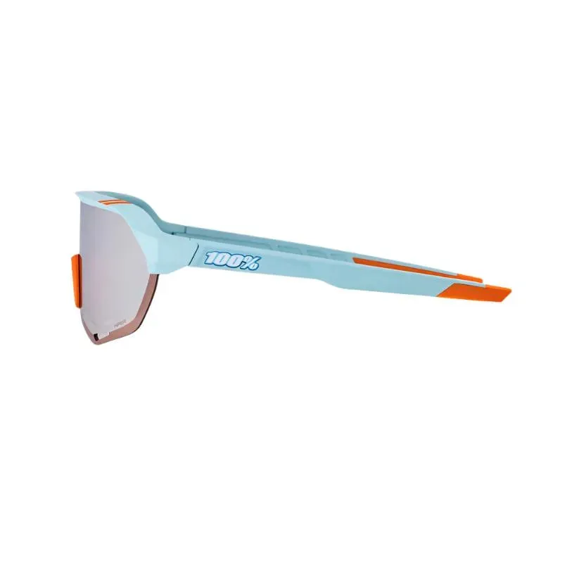 100% S2 Sport Sunglasses (Silver/Soft Tact Two Tone)