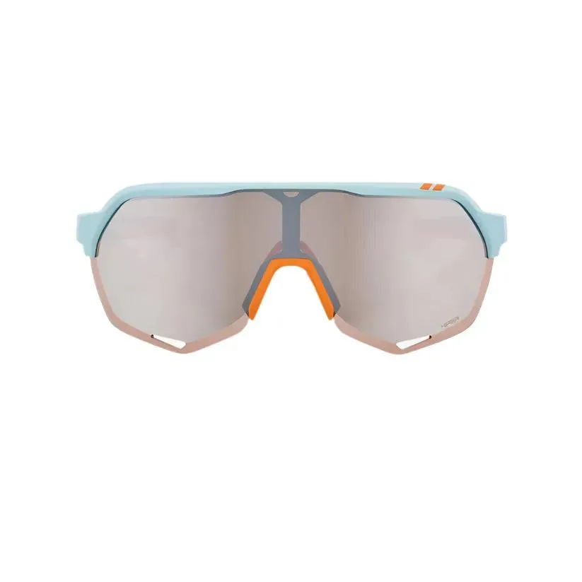 100% S2 Sport Sunglasses (Silver/Soft Tact Two Tone)