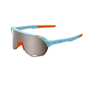 100% S2 Sport Sunglasses (Silver/Soft Tact Two Tone)