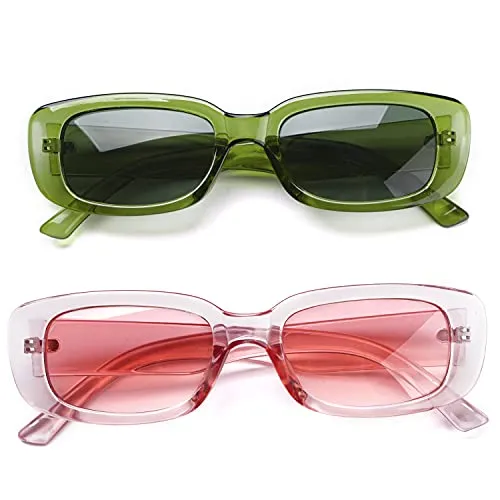 4 Pieces Vintage Style Sunglasses