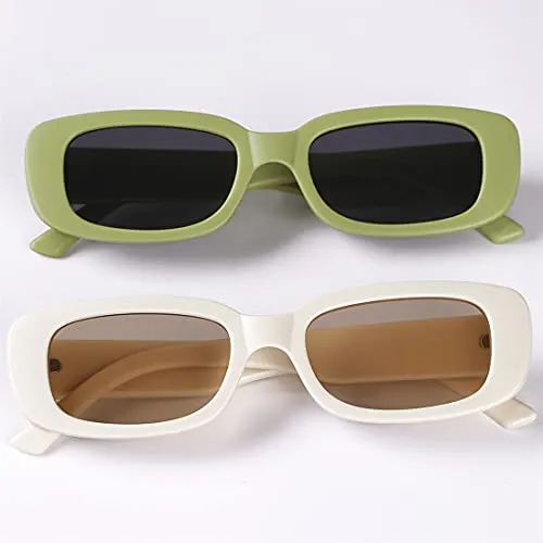 4 Pieces Vintage Style Sunglasses