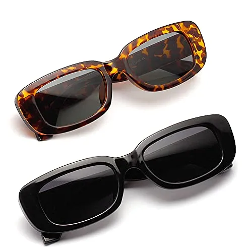 4 Pieces Vintage Style Sunglasses