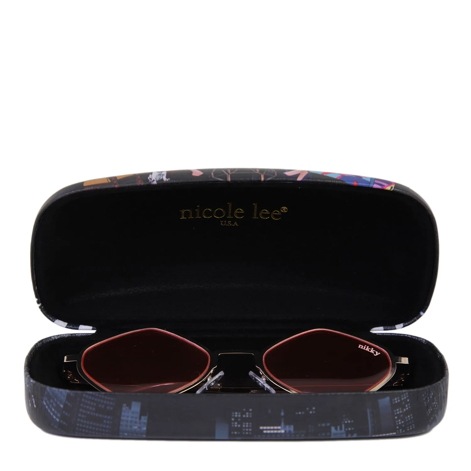 ARABELLA GEO SUNGLASSES