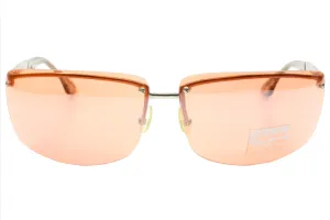 Australian AU401-3 Silver Rimless Gradient Brown Italy Sunglasses