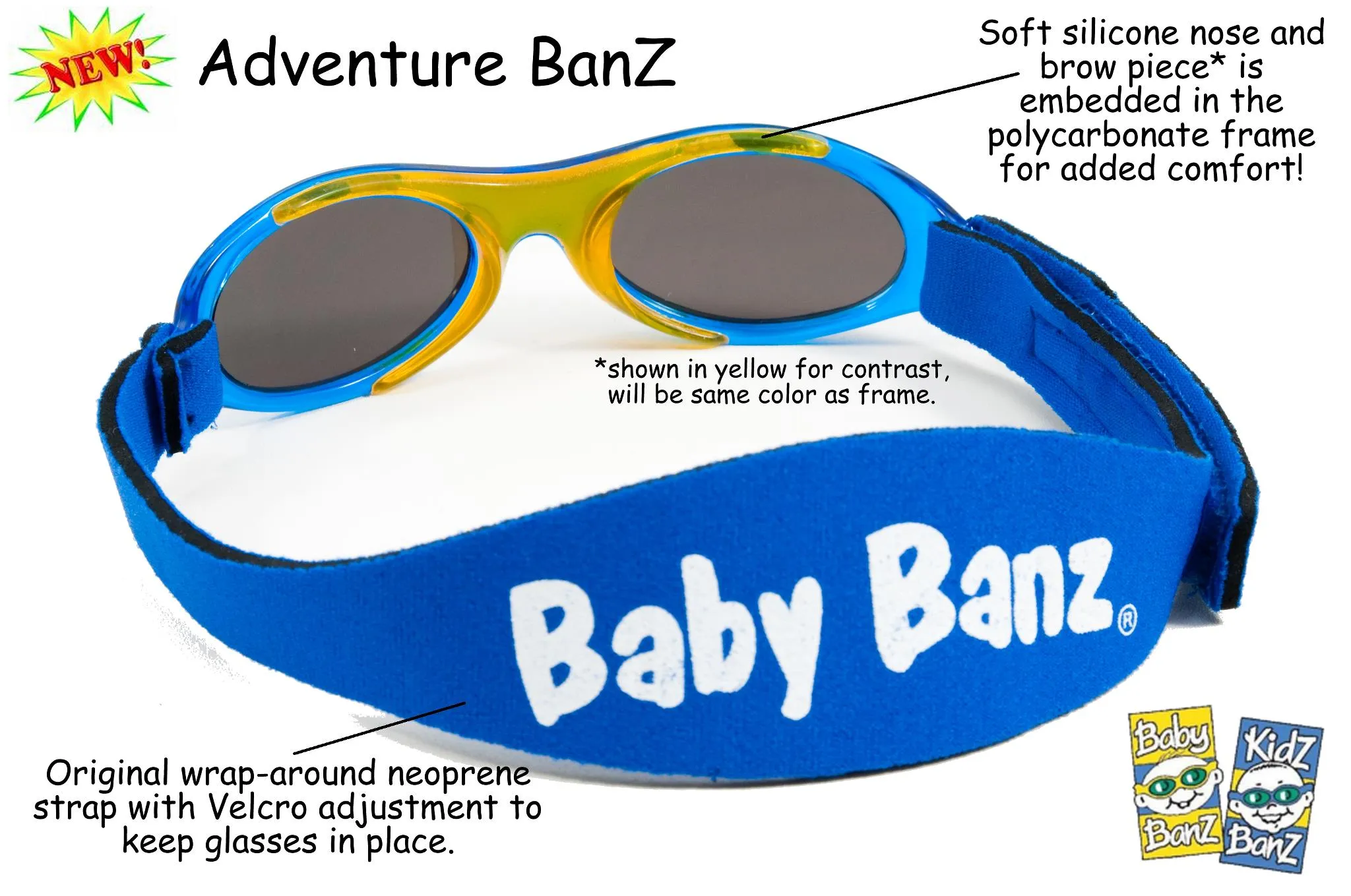 Baby Adventure Banz Red Dot Sunglasses for under 2 years