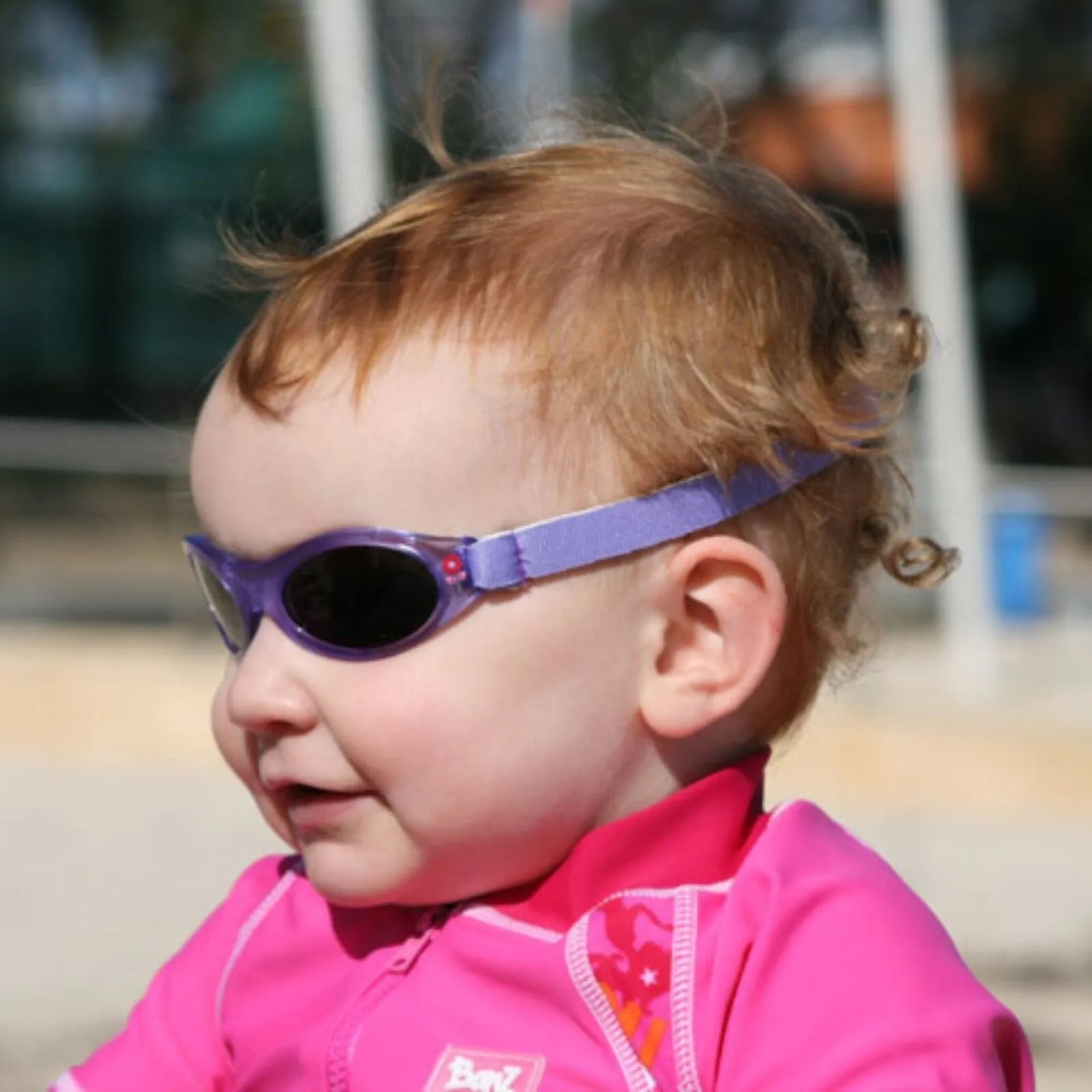 Baby Banz Adventurer Sunglasses 0-2 yrs - Lilac Flower