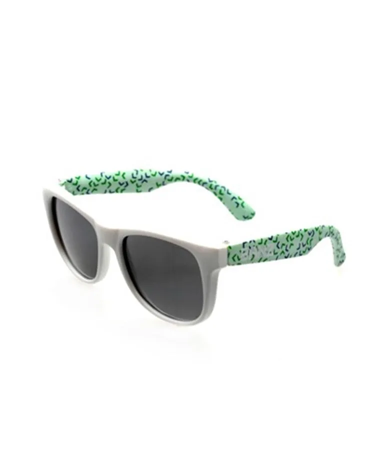 Beachcomber Banz Confetti Green Polarised Sunglasses for 2-5 years