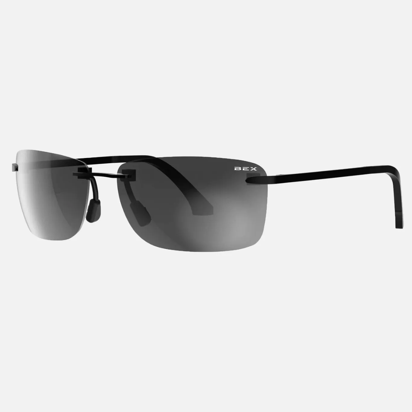 BEX Sunglasses Legolas- Black/Grey with Silver Flash