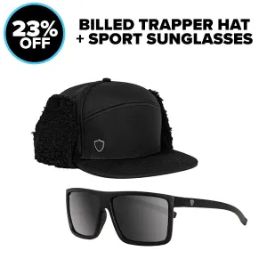 Billed Trapper Hat   Sunglasses | FREE Strap