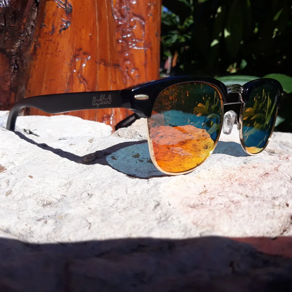 Black Bamboo Sunset Sunglasses