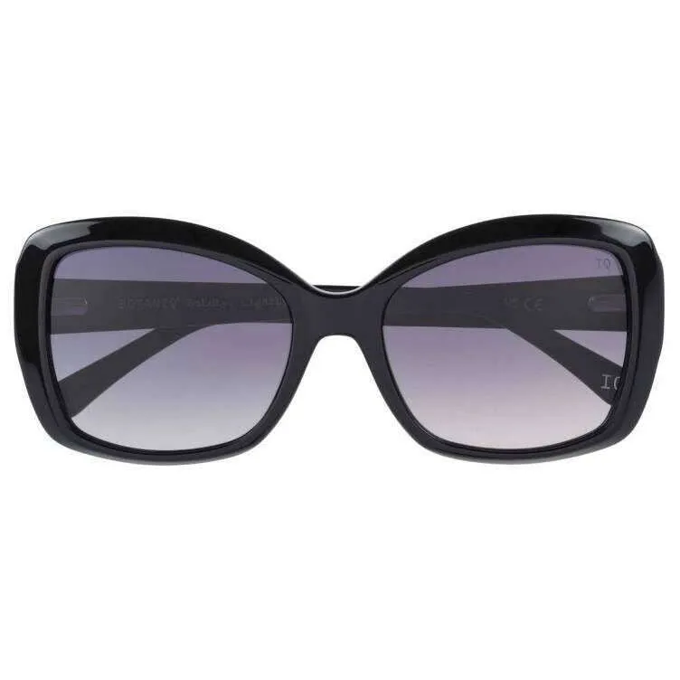 Botaniq Classic Deep Square Sunglasses - Black