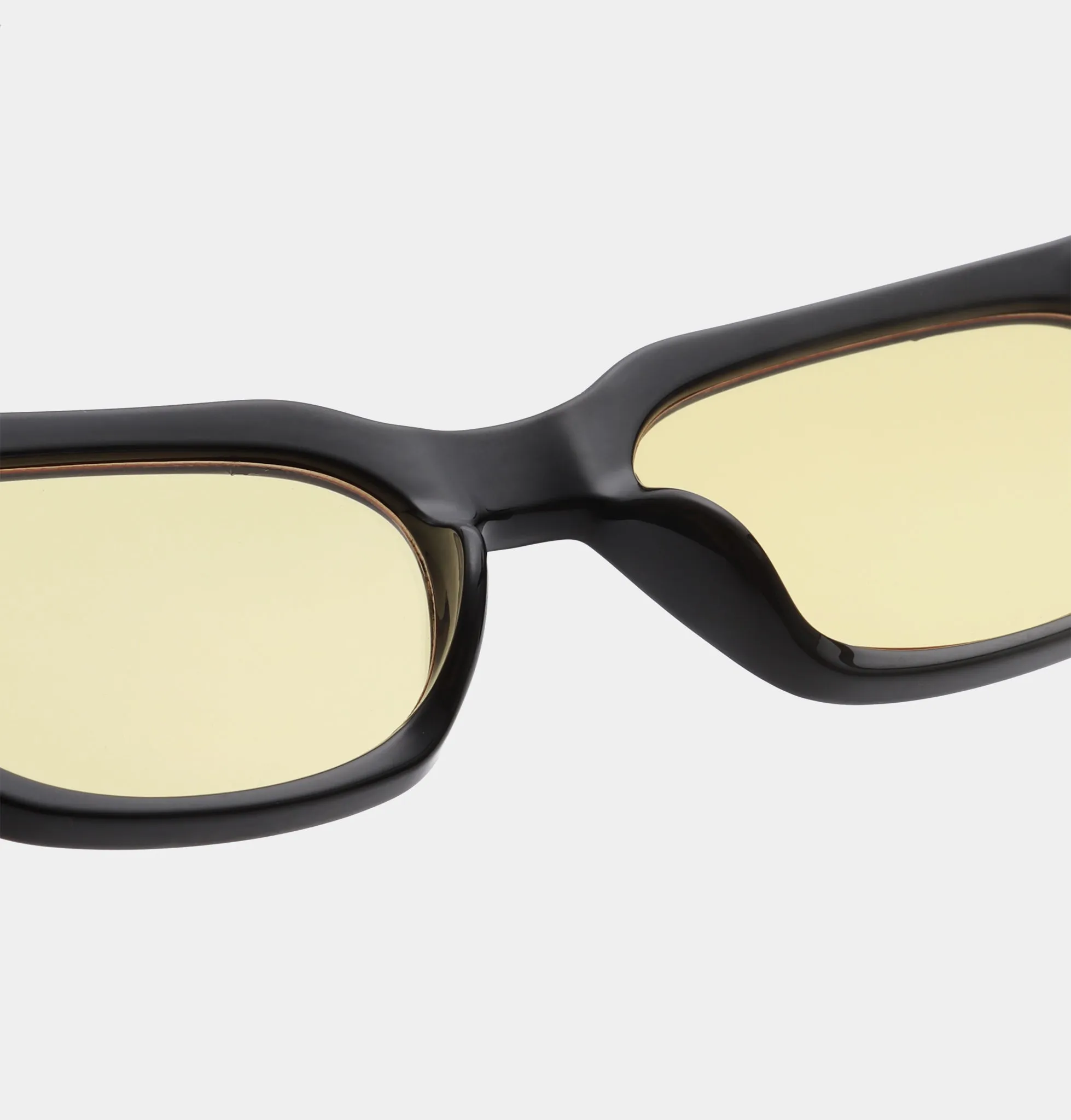 Bror Sunglasses - Black / Yellow