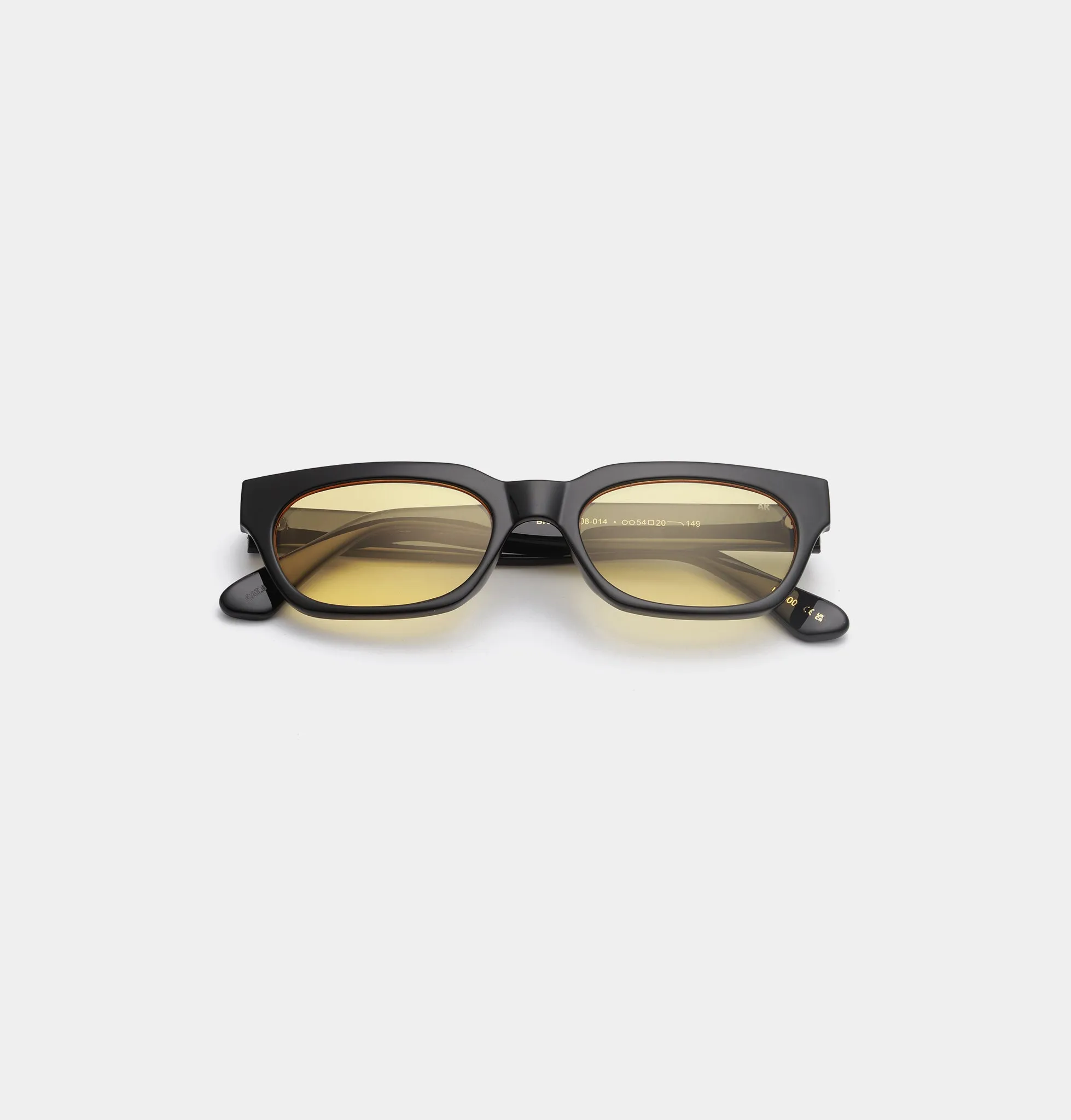 Bror Sunglasses - Black / Yellow