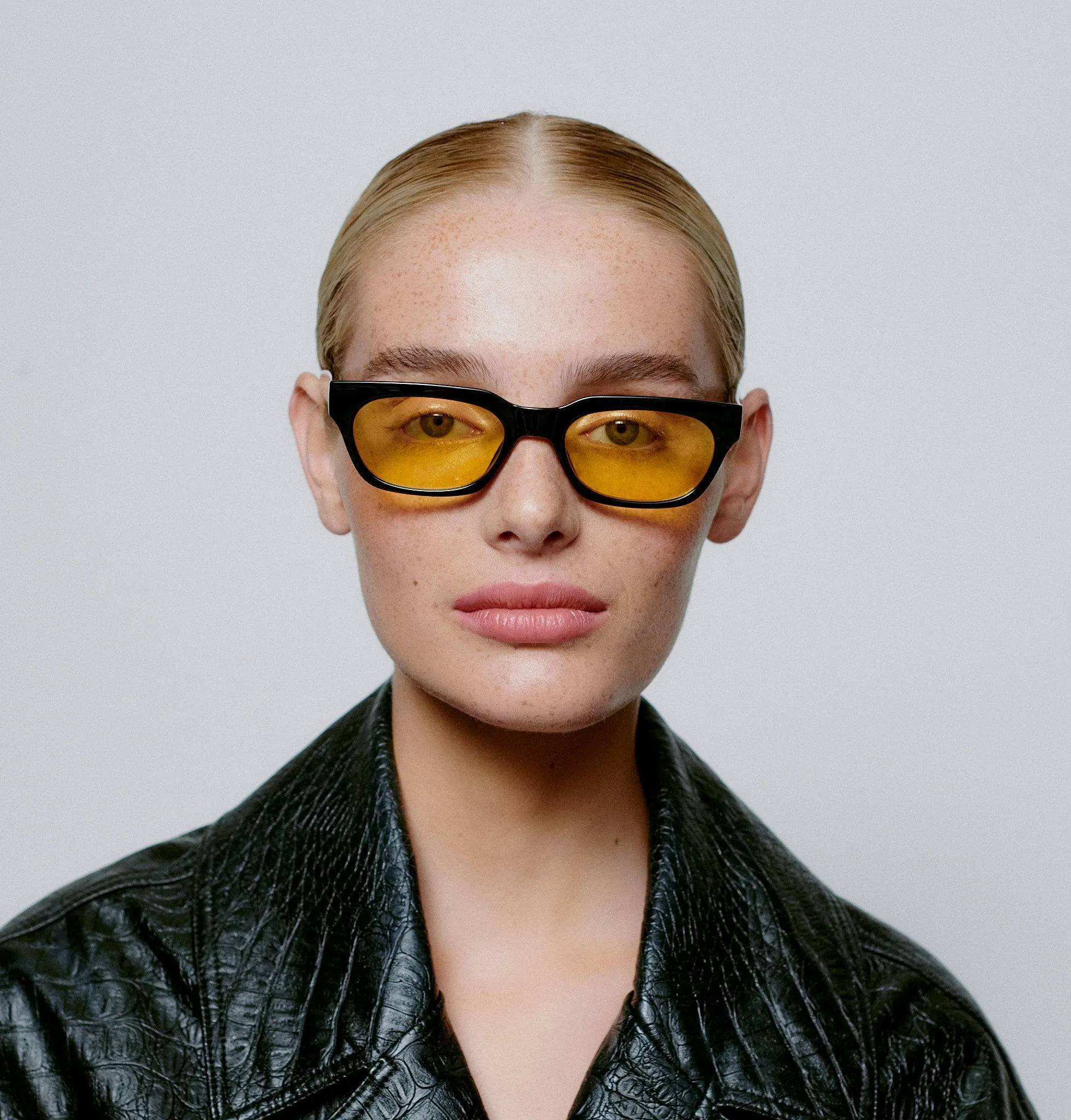 Bror Sunglasses - Black / Yellow