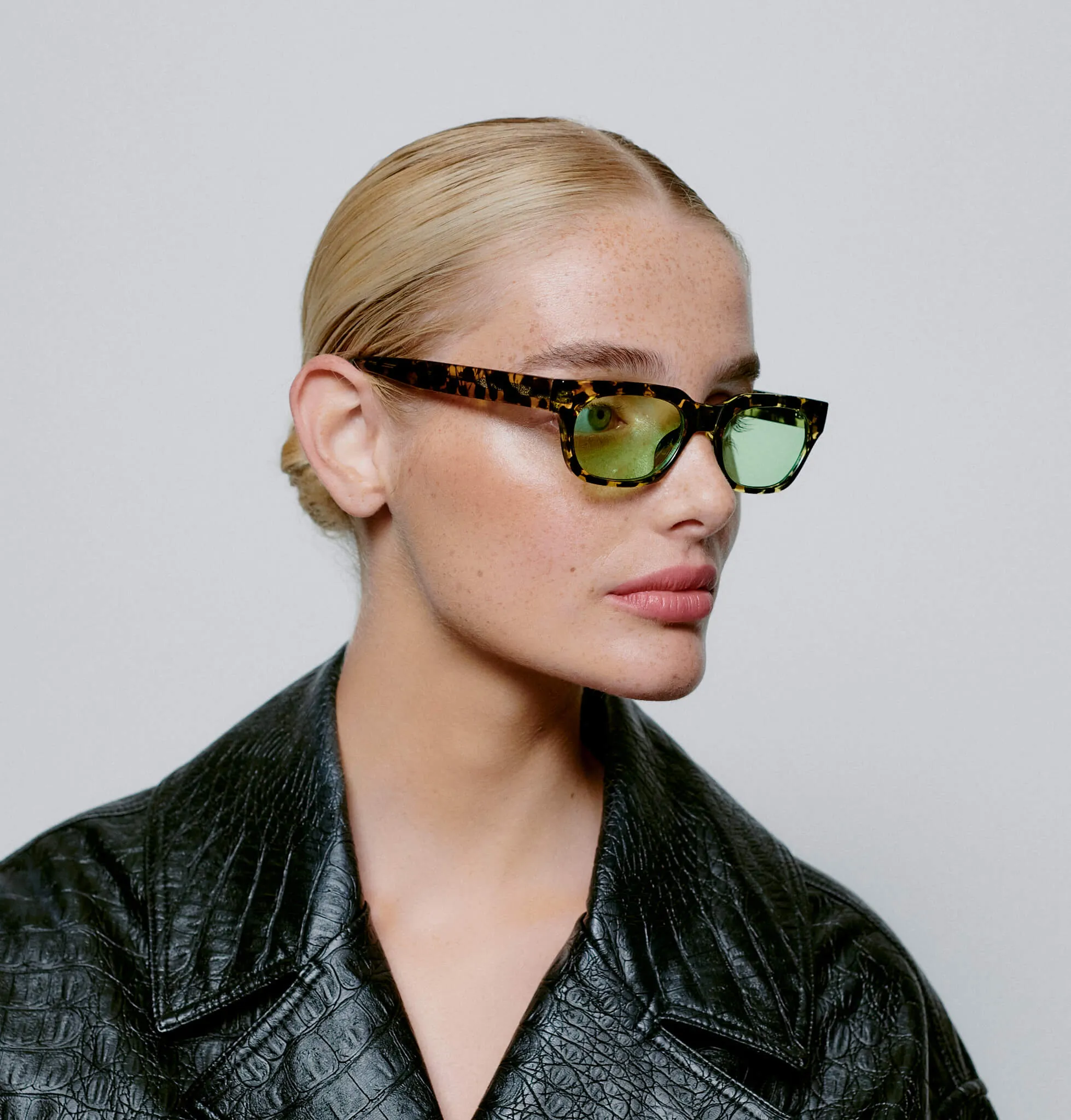 Bror Sunglasses - Black/Yellow Tortoise