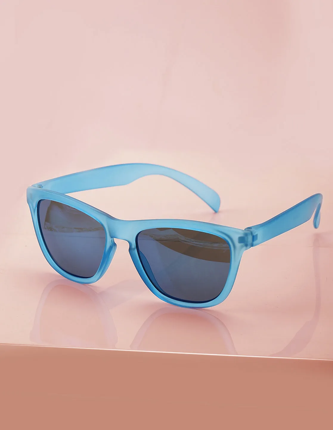 Carlton London Blue Lens & Blue Wayfarer Sunglasses For Boy