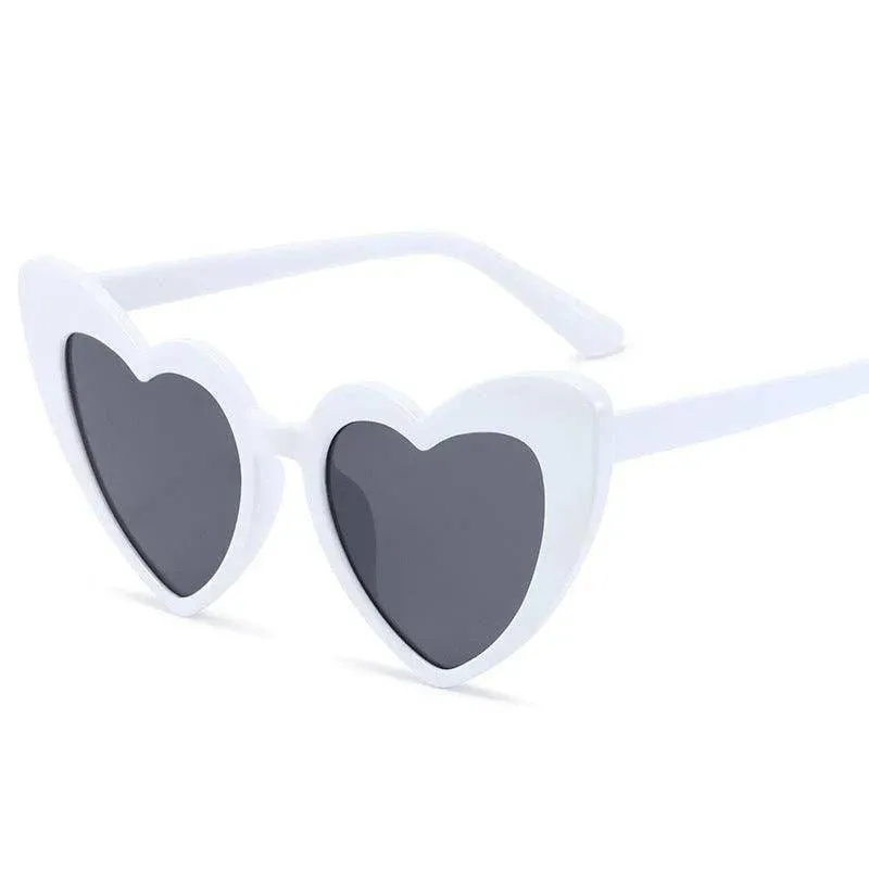 Chanel Heart Frame Sunglasses