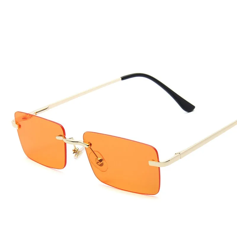 Chic Shade Rimless Sunglasses