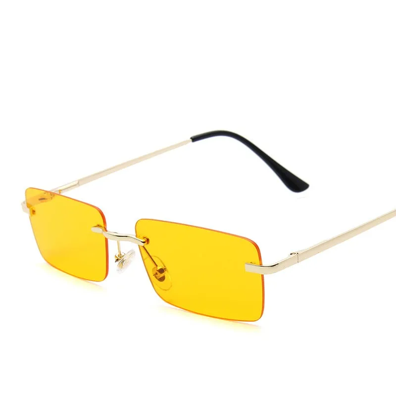 Chic Shade Rimless Sunglasses