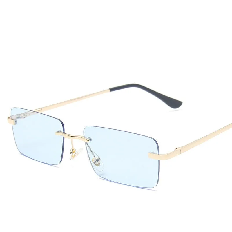 Chic Shade Rimless Sunglasses