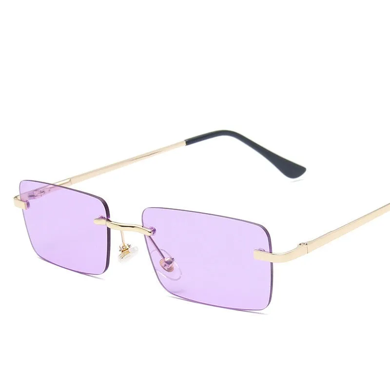 Chic Shade Rimless Sunglasses