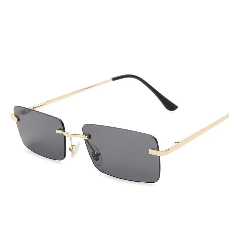 Chic Shade Rimless Sunglasses