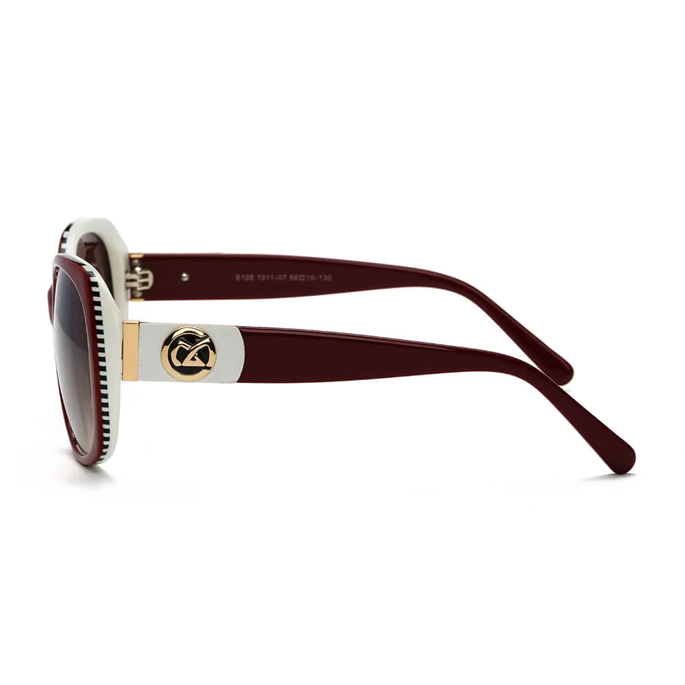 DANVILLE | Women Intricate Classic Retro Butterfly Sunglasses