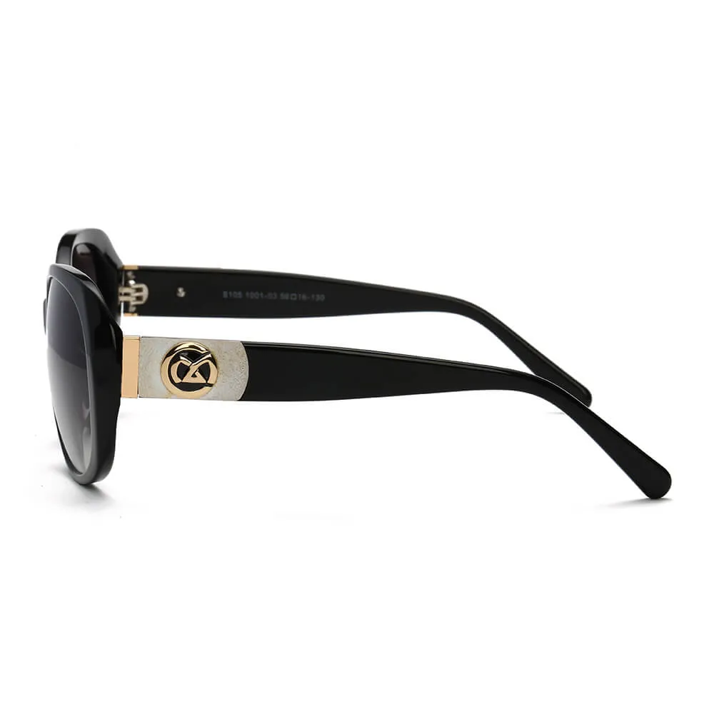 DANVILLE | Women Intricate Classic Retro Butterfly Sunglasses