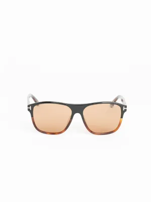 Dark Havana Polarized Frances Sunglasses