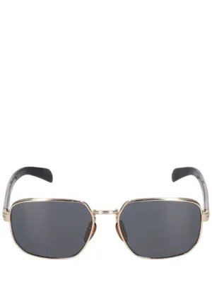 DB Eyewear by David Beckham   DB square metal sunglasses 