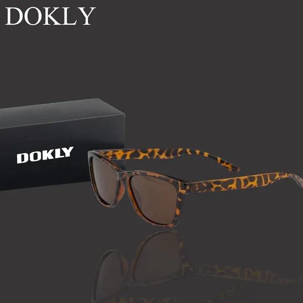 Dokly Brand Real Polarized Sunglasses Unisex Square Dokly02