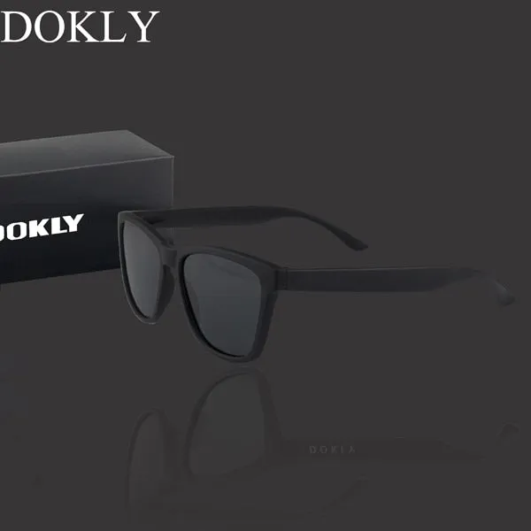 Dokly Brand Real Polarized Sunglasses Unisex Square Dokly02