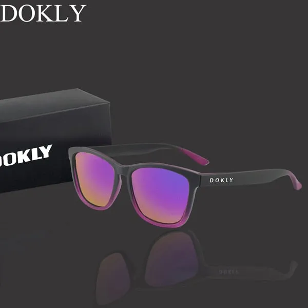 Dokly Brand Real Polarized Sunglasses Unisex Square Dokly02