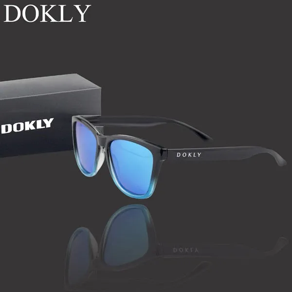 Dokly Brand Real Polarized Sunglasses Unisex Square Dokly02