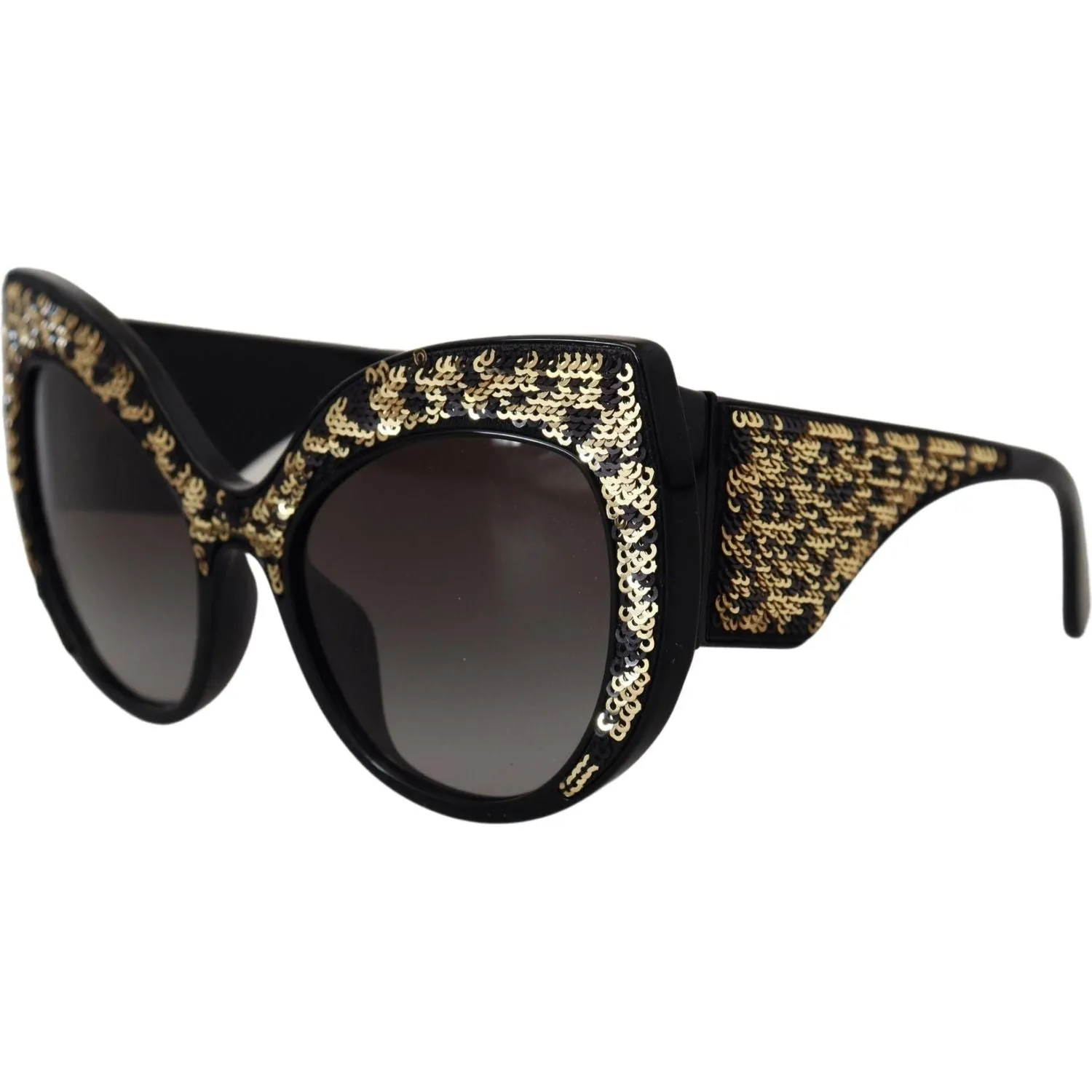 Dolce & Gabbana Butterfly Polarized Sequin Sunglasses