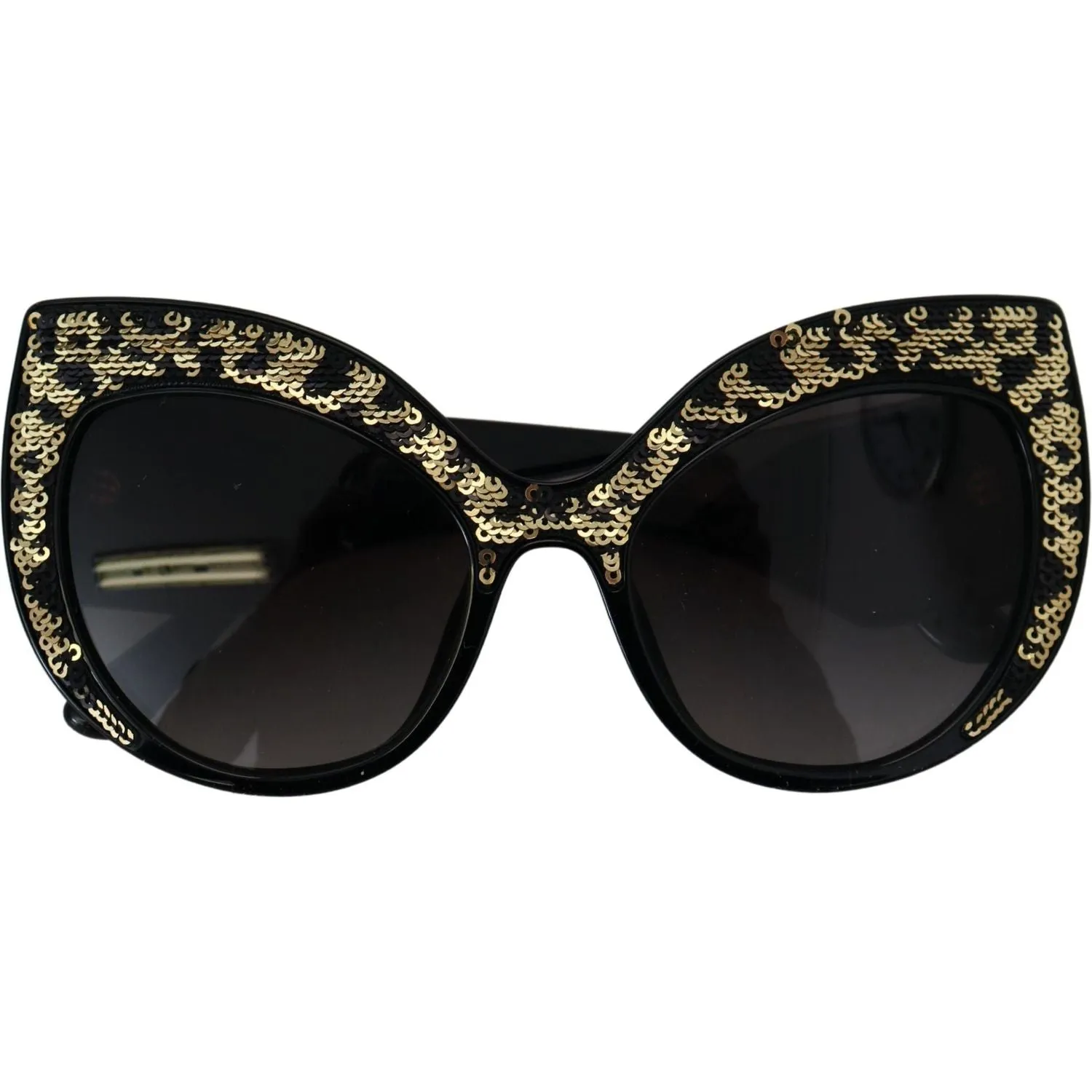 Dolce & Gabbana Butterfly Polarized Sequin Sunglasses