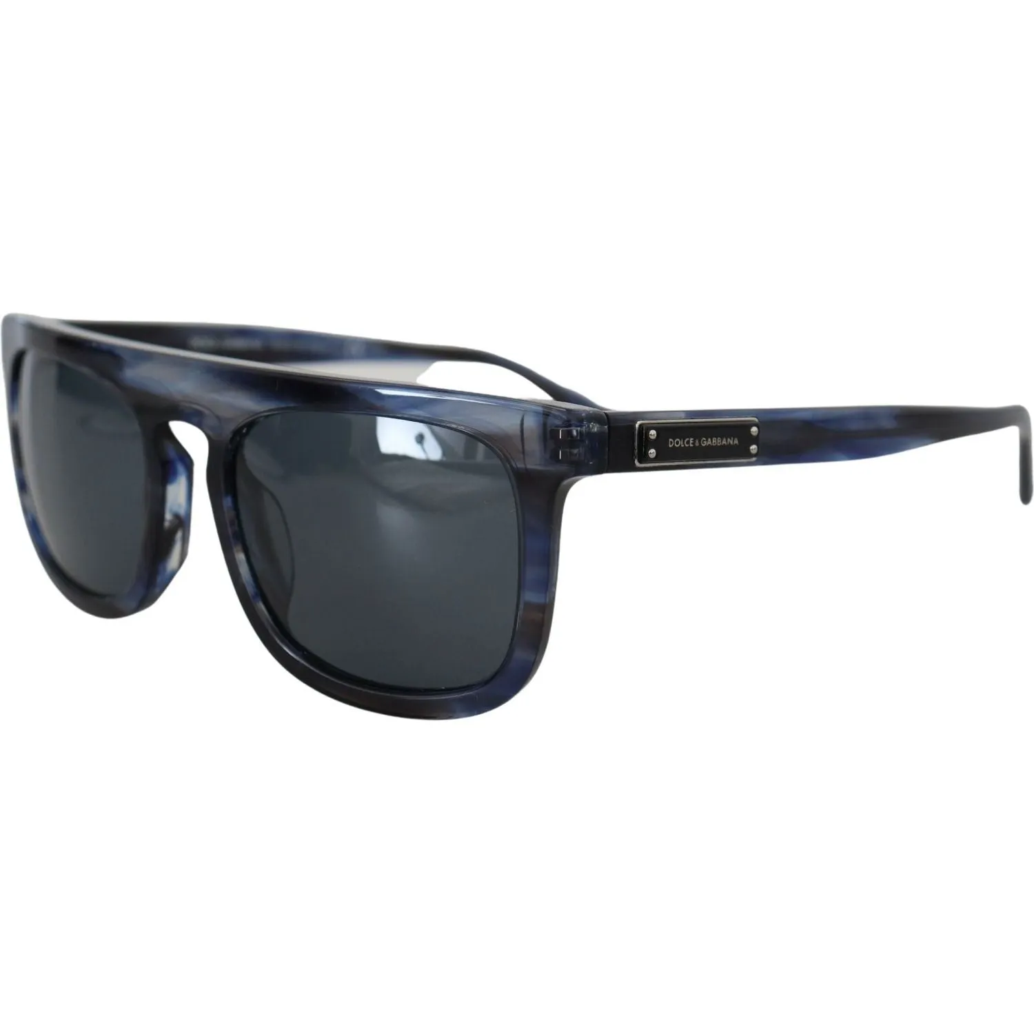 Dolce & Gabbana Elegant Blue Acetate Sunglasses for Women