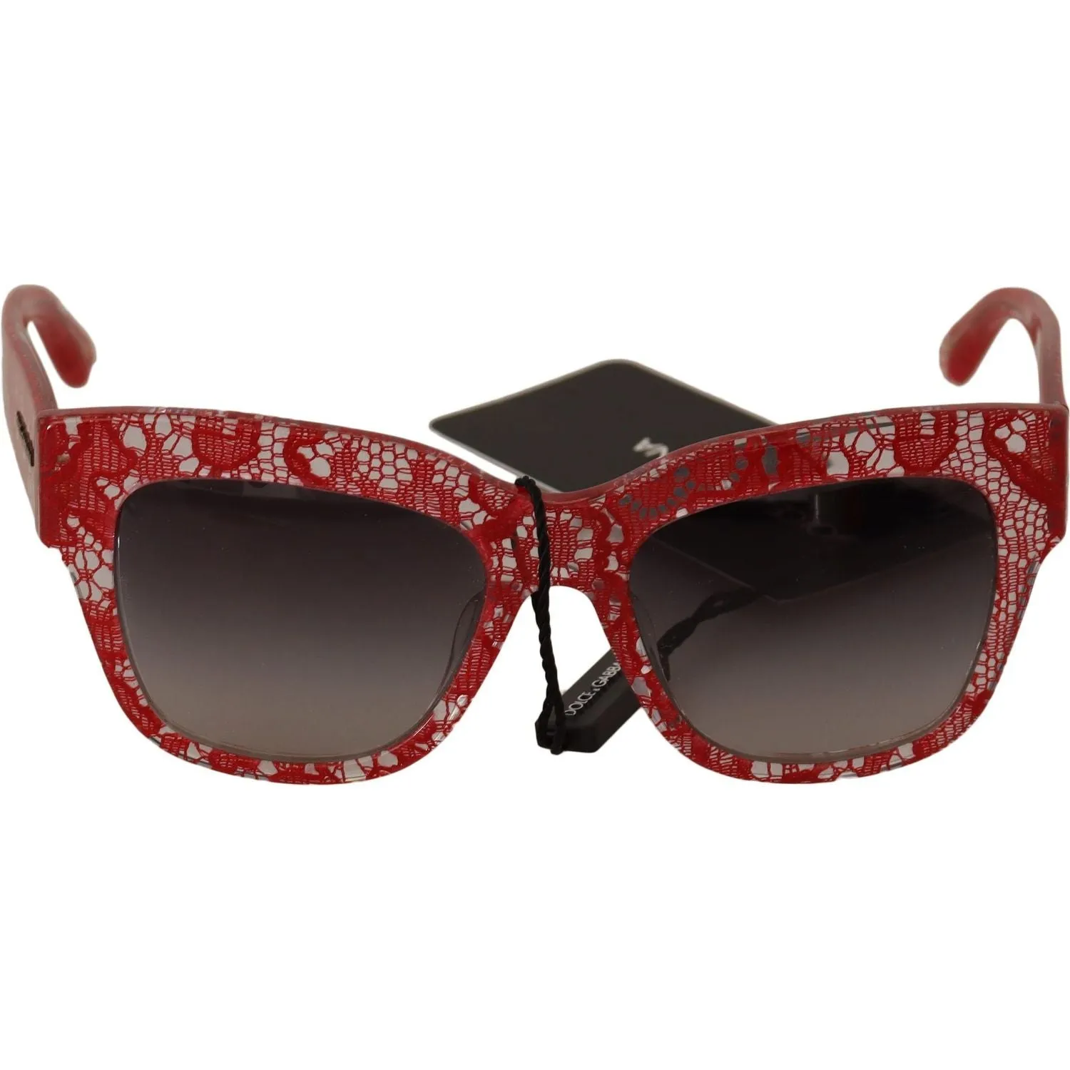 Dolce & Gabbana Elegant Sicilian Lace Insert Sunglasses