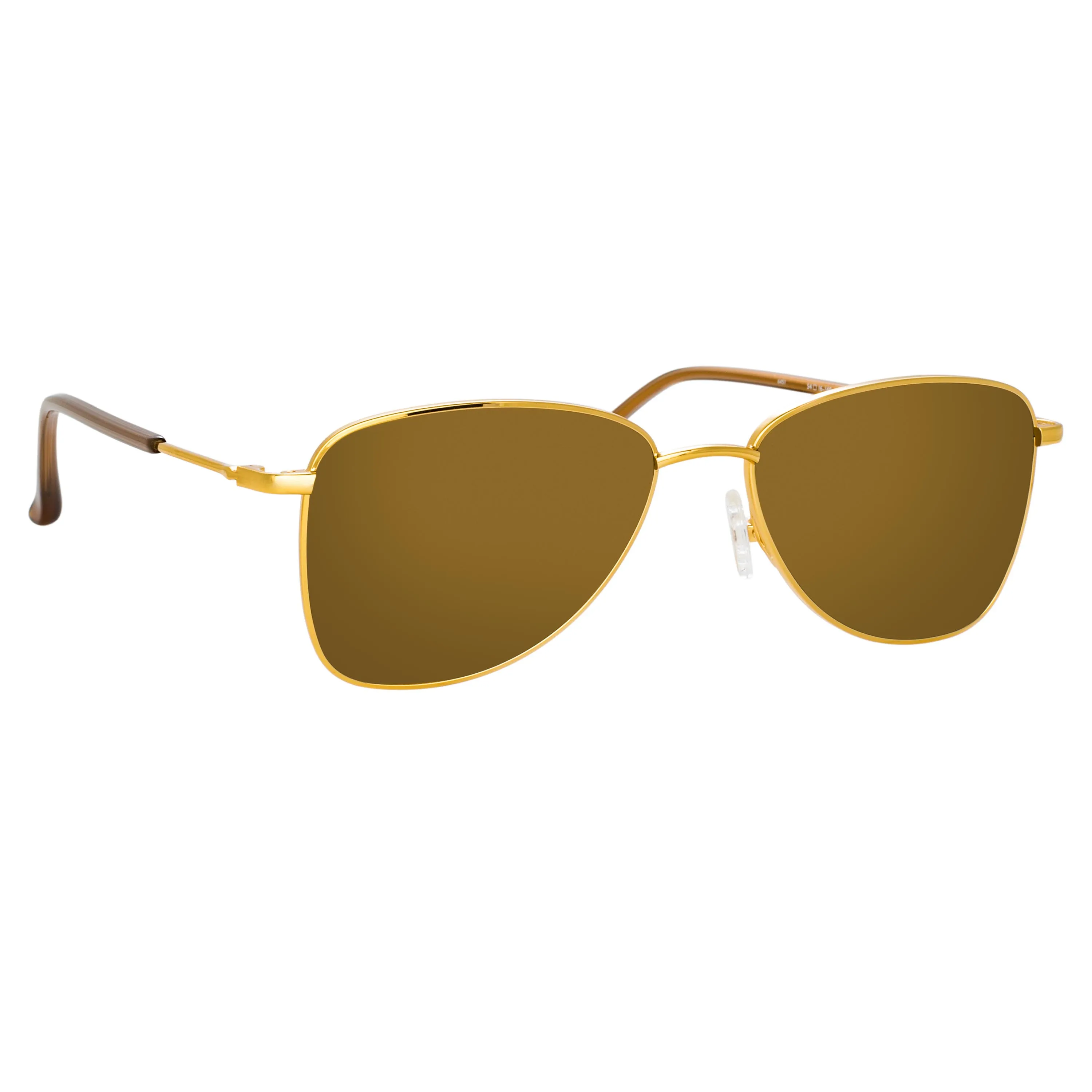 Dries Van Noten Men's Aviator Bronze Sunglasses DVN197C4SUN