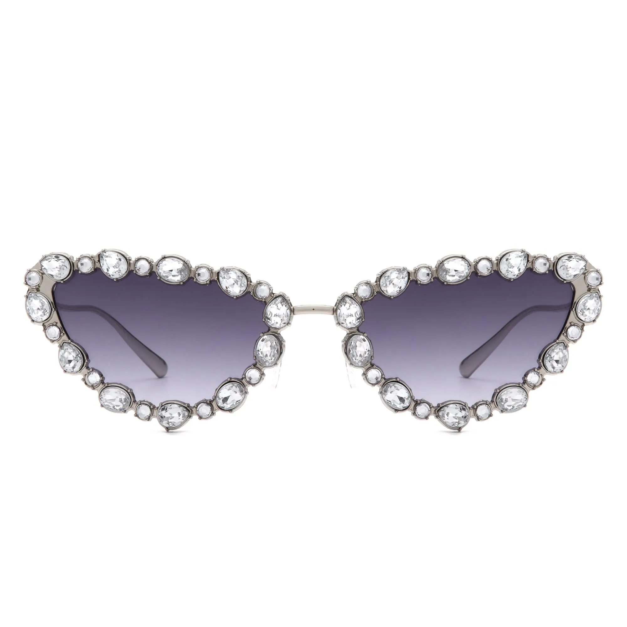 Elevate - Luxury Rhinestone Cat Eye Sunglasses