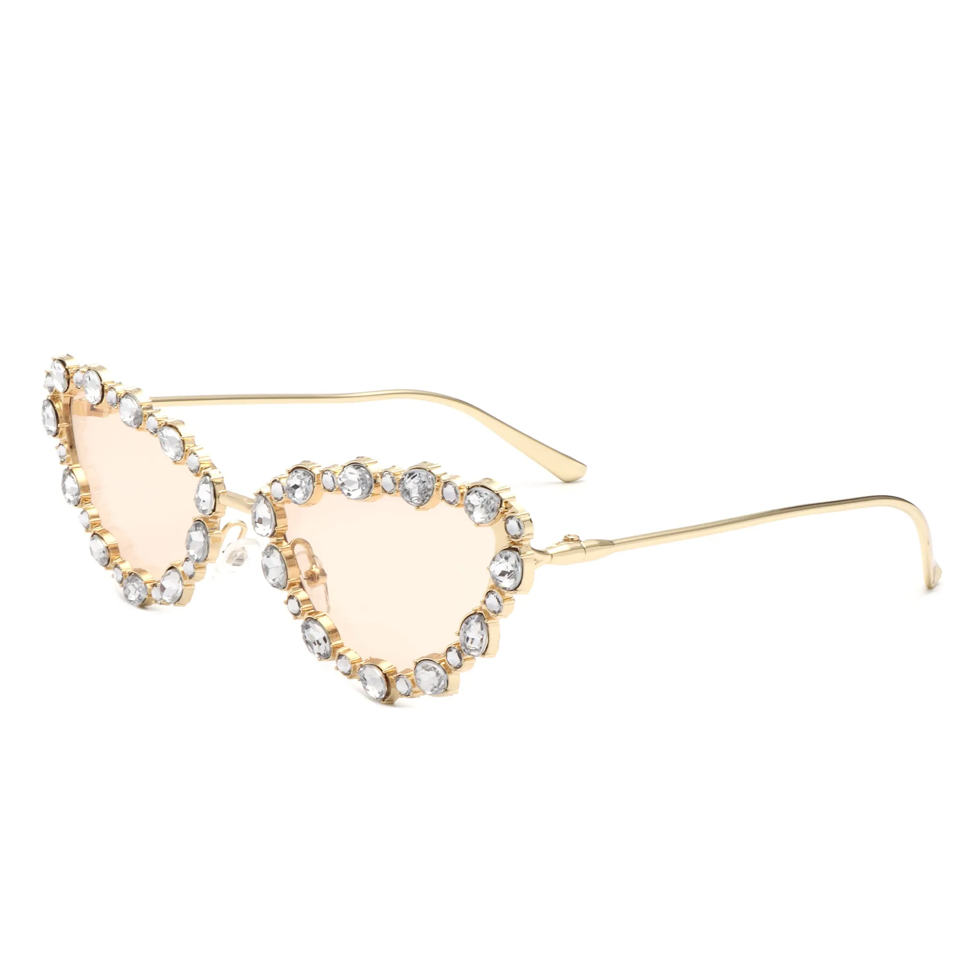 Elevate - Luxury Rhinestone Cat Eye Sunglasses