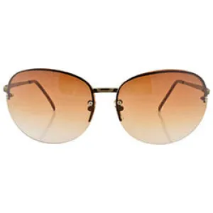 FACE Brown Rimless Sunglasses