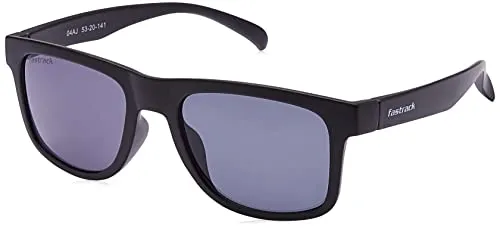 Fastrack Men Square non polarization Sunglasses (Black_ S )