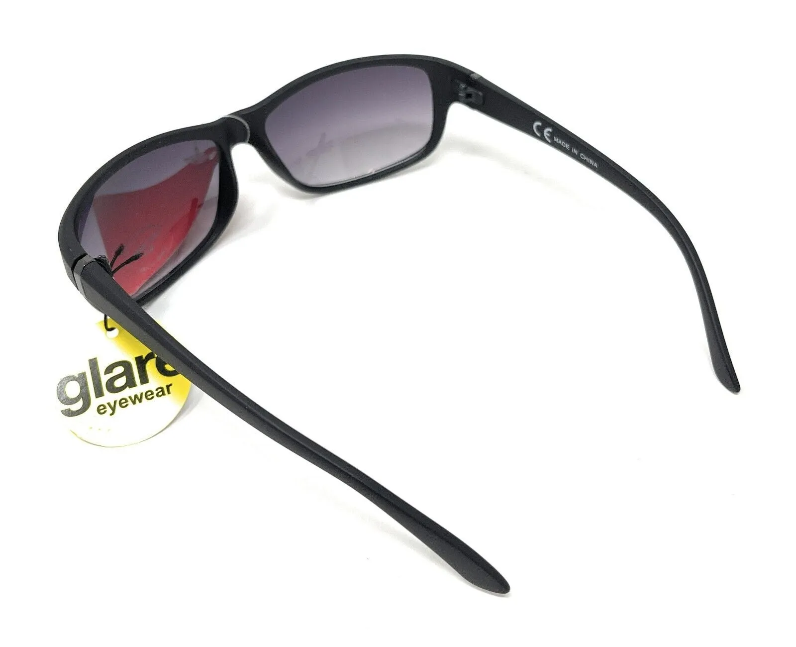 Glare Sunglasses Fashion Black Frame with Black Tinted Lens 1RHS81