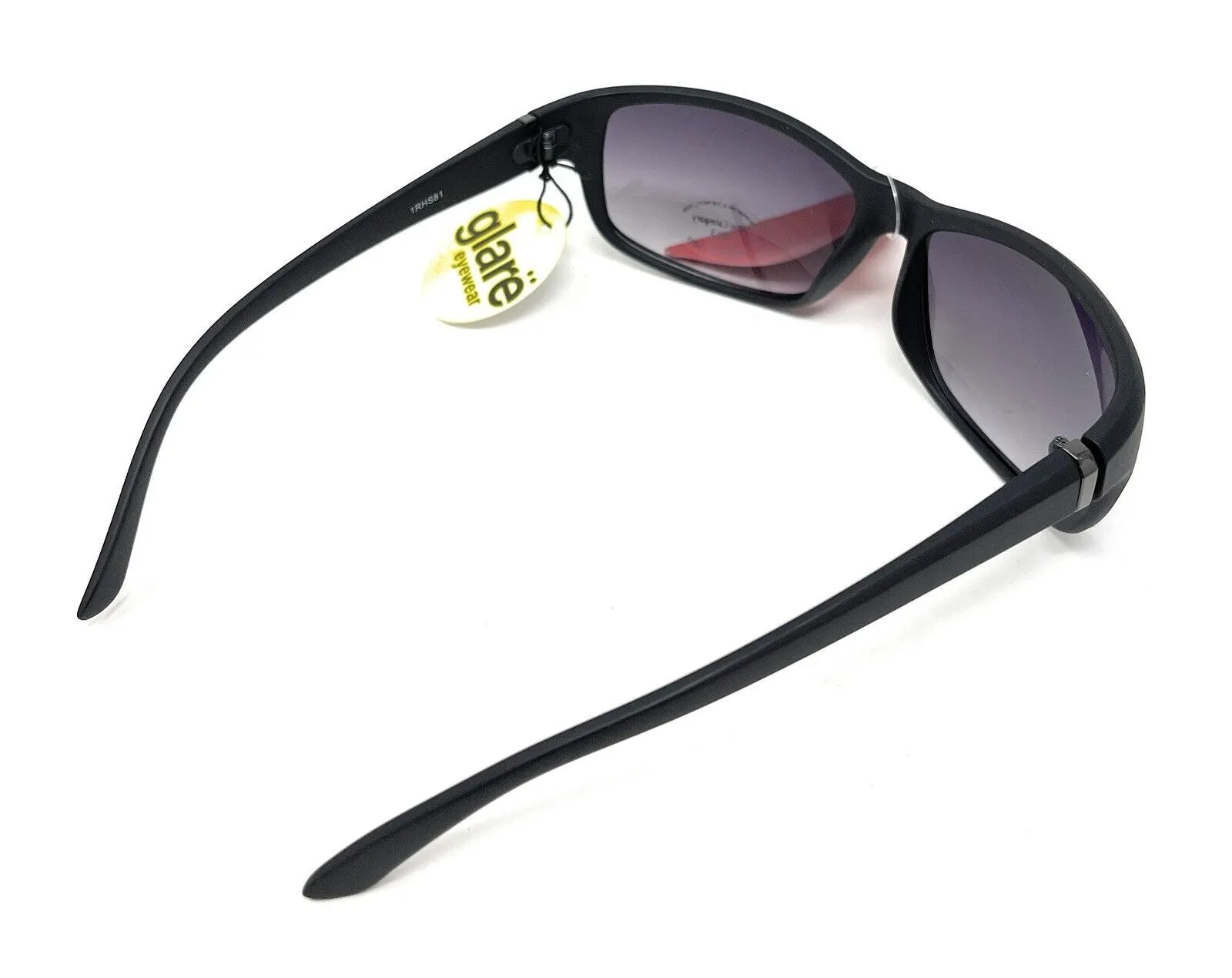 Glare Sunglasses Fashion Black Frame with Black Tinted Lens 1RHS81