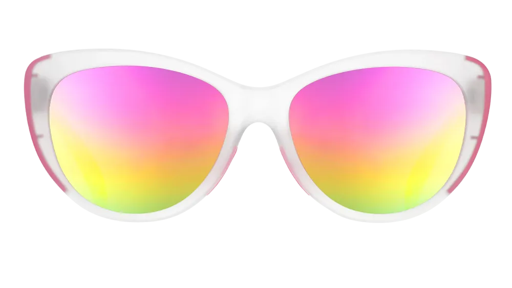 goodr Glam G Sunglasses - Rainbow Runway Ready