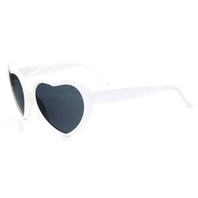 Heart Shape Light Change Sunglasses