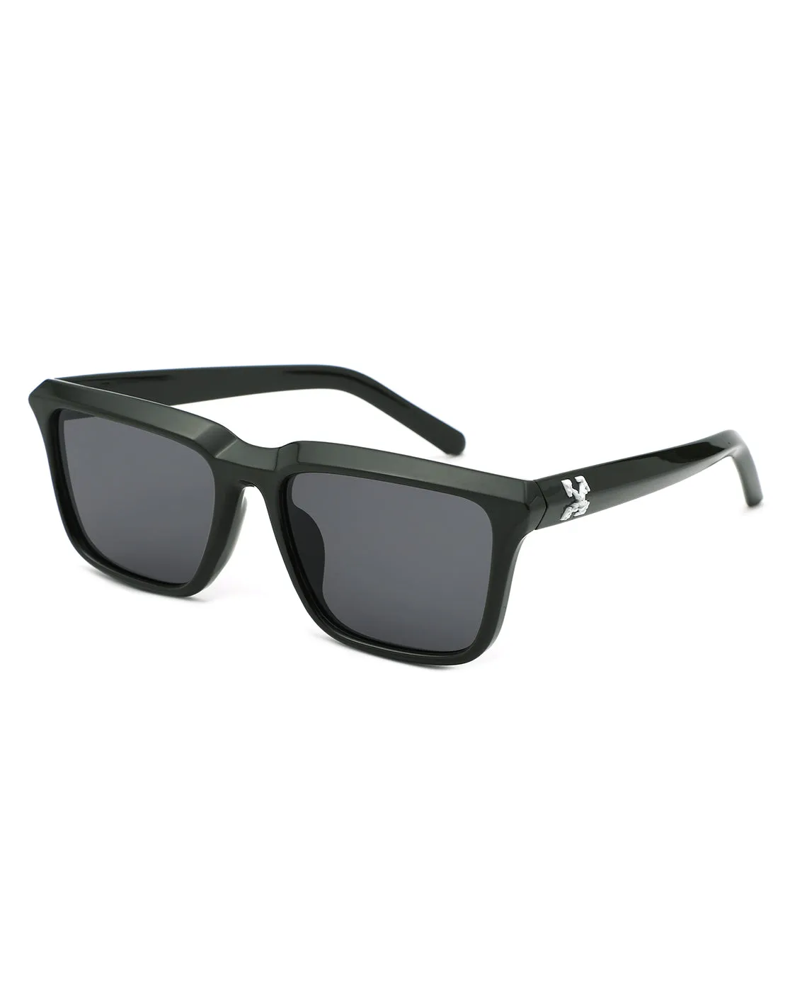 Ilyria - Retro Flat Top Square Fashion Sunglasses