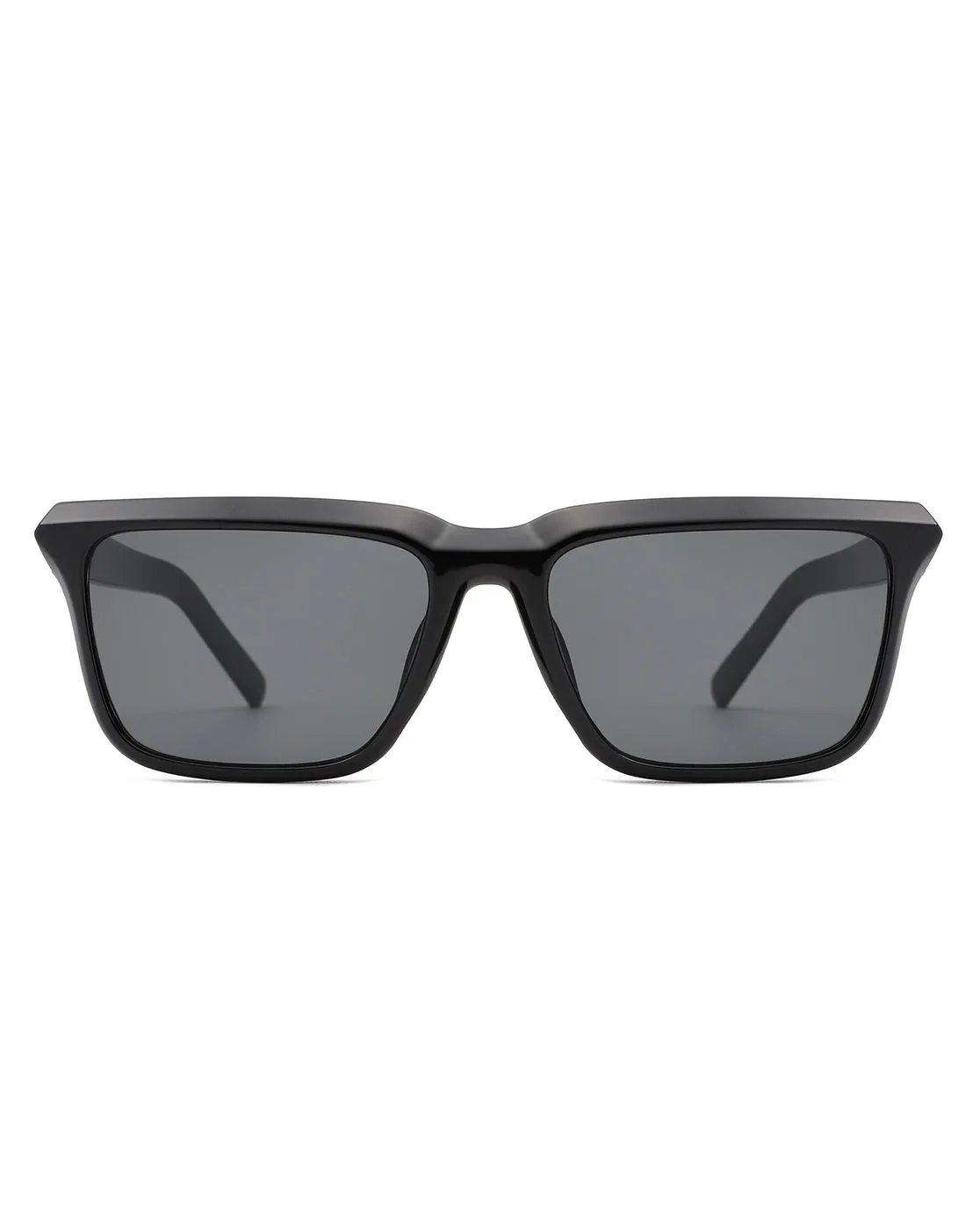 Ilyria - Retro Flat Top Square Fashion Sunglasses