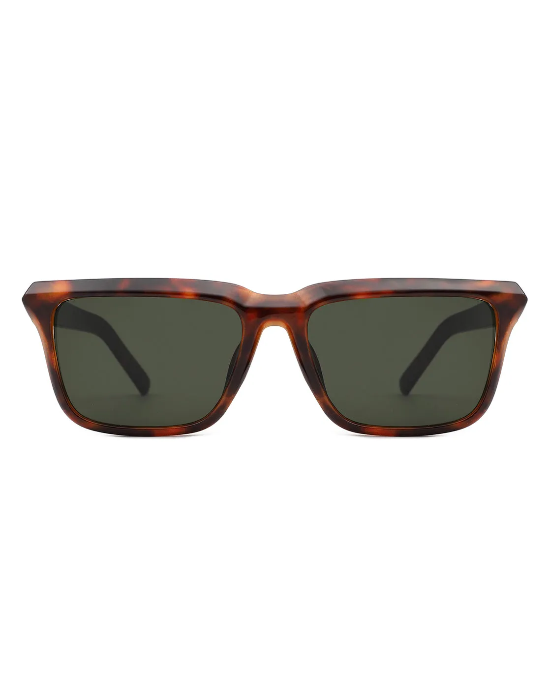 Ilyria - Retro Flat Top Square Fashion Sunglasses